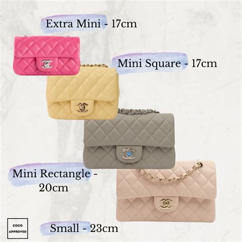 chanel flap bag size chart|The Ultimate Chanel Flap Guide .